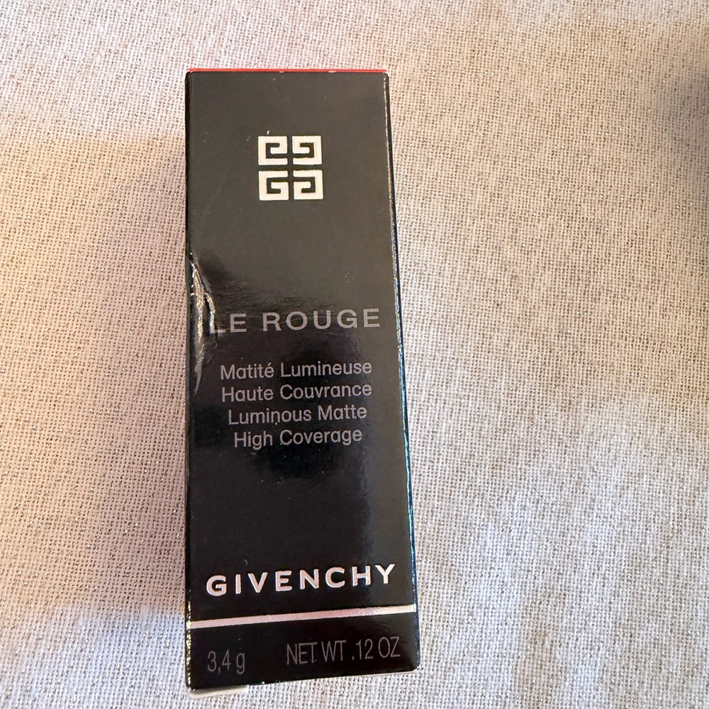 Givenchy Le Rouge Lipstick 316 Orange Absolu Luminous Matte High Coverage 3.4g